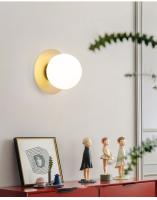 Lámpara De Pared Moderna Y Minimalista Para Dormitorio Y Sala De Estar Lujo Nordico Para Pasillo Y Escalera Luz Diaria LED Incluida Instalación En La Pared - details 1
