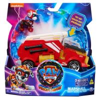 SPIN MASTER - PATRULLA CANINA - FIGURA MARSHALL Y COCHE JUGUETE CON LUCES Y SONIDOS DE LA SUPERPELÍCULA - 6067509 - Juguetes Niños 3 Años + - Patrulla Canina Juguetes - Regalo Niño 3 años + - details 1