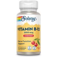 Solaray Vitamina B12 2000mcg 90 Cápsulas - Ayuda Al Sistema Nervioso - Alta Absorción - details 0