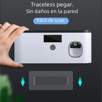 Set De Organizador Para Baño Con Soporte De Dientes Eléctricos Y Desinfección UV Secado Montaje En Pared Incluye Pasta De Dientes - details 3