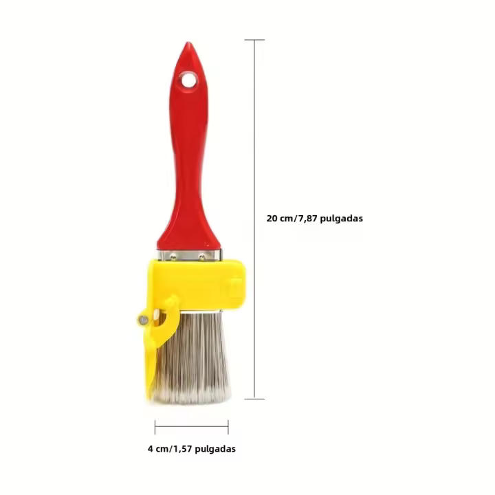 Cepillo De Pintura Para Borde Duradero Y Ligero Herramienta DIY Para Muebles Paredes Techo Corte Limpio Mano De Madera - 1