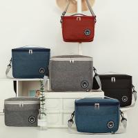 Bolsa de comida caliente para el trabajo, Viajes y picnics, Bolsa de comida para el trabajo, Bolsa De Comida y bebida caliente (Negro) - details 3