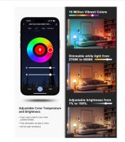 Bombillas Wifi Lámpara Inteligente Gu10 Fitop, 4.7W=50W, Compatible con Alexa/Google Home/Siri, 2700-6500K Luces Cálidas/Frías & RGB Ajustable,Control de Voz, 5 Unidades - details 2