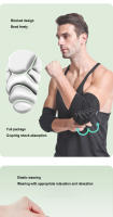 AOLIKES Protección De Codo 1Par Almohadillas De Codo Para Baloncesto Tenis Fútbol Voleibol Soporte De Esponja Compresión Protector De Codo Para Adultos - details 4