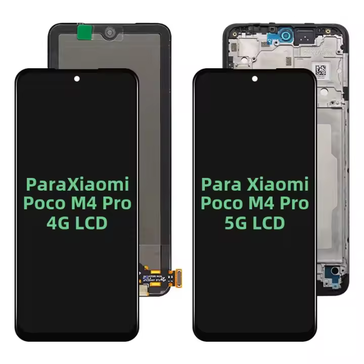 AMOLED Pantalla Para Xiaomi Poco M4 Pro 5G LCD 21091116AG Con Pantalla Táctil Y Digitalizador Compatible Con Poco M4 Pro 4G - 1