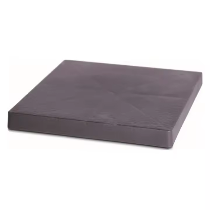 Plataforma movil para macetas Prosperplast de plastico cuadrada con 4 ruedas 29,2 x 29,2 x 4 cm en color antracita - 1