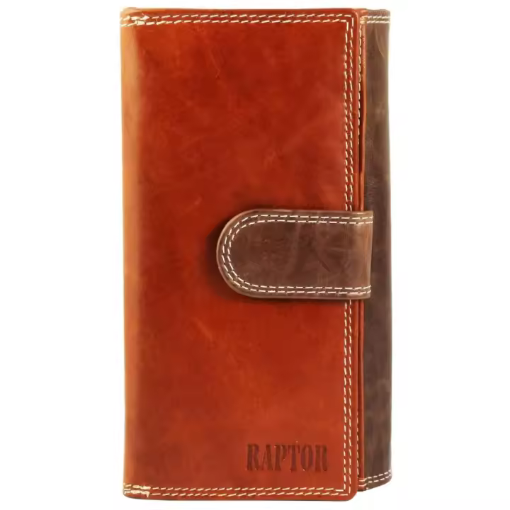 RAPTOR® Cartera Senhora em Couro Genuíno - 1