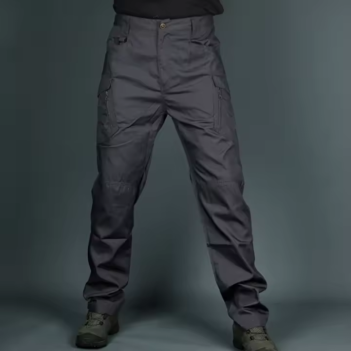 Pantalones Tácticos Flexcamo Para Hombre Resistentes Al Agua Y Cómodos Pantalones De Trabajo Casuales Con Múltiples Bolsillos Para Senderismo - 1