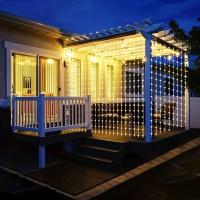 Luces De Cinta LED USB Para Cortina Con Control Remoto Decoración De Festival Para Pared Y Jardín Conectable Luz De Hada Para Dormitorio Y Exterior - details 9
