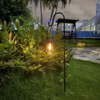 Lámpara Solar Externa Impermeable Vintage Para Jardín Patio Decoración De Navidad Iluminación Con Luces Solares De Metal Colgante - details 3