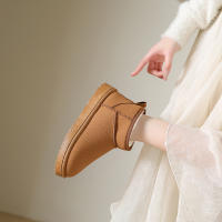 Botas De Nieve Para Mujer Suelta Gruesa De Algodón Antideslizantes Invierno Zapatos Nuevos Estudiantes 2023 Botas Negras - details 11