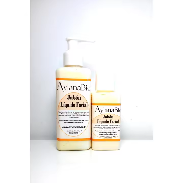 JABON FACIAL ORANGE FLOWERS// ARTESANA/ CERTIFICACION BIOVIDASANA/BIO Orgánica para Cuidado Natural del cabello - 1