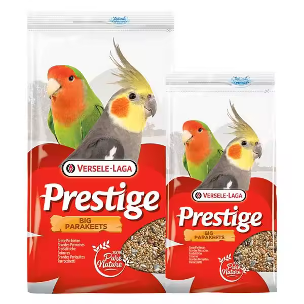 Versele-Laga Prestige Comida para Agapornis, Ninfas y Cotorras con Ingredientes Naturales y Nutritivos - 1