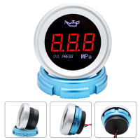 Gauge De Temperatura De Agua 52mm Para Coche Con Pantalla Digital LED Y Función De Alarma Medidor De Nivel De Combustible Voltímetro Y Presión De Aceite - details 0