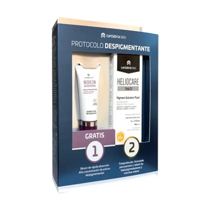 Protocolo Despigmentante.- Cantabria Labs - 1