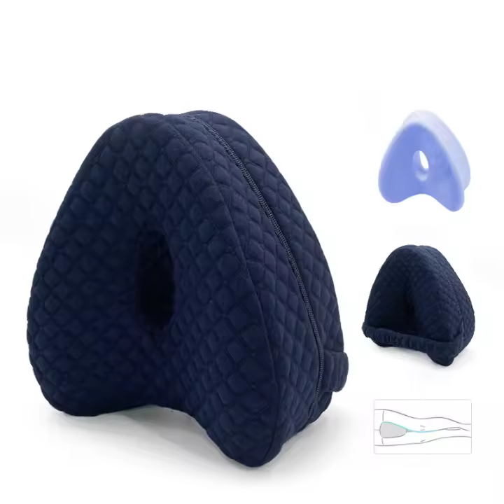 ER Almohada ortopédica de Algodón con memoria para las orejas, cojín de espuma viscoelástico para dormir, ciática, espalda, Cadera, Alivio del dolor en las articulaciones del Cuerpo - 1