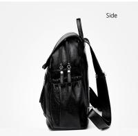 Mochila de cuero de alta calidad para mujer, bolso de hombro femenino Vintage, bolso de viaje para mujer, Mochilas escolares para niñas - details 14