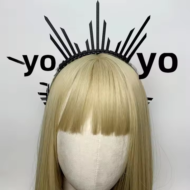 Halocrown Tiara Griega Barroca De Mujer Adorno De Cabello Estilo Solar De Diosa Accesorio De Moda Para Fiestas Material Plástico - 1