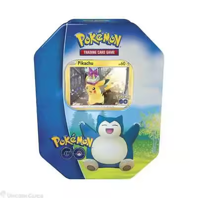 Estuche Metálico Pokemon TCG Snorlax  (Importacion UK) - Nuevo Precintado - 1