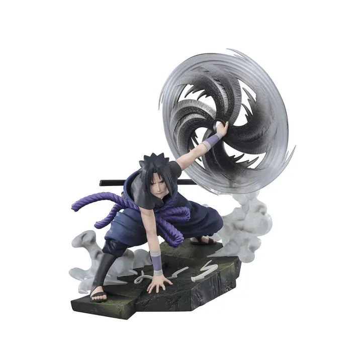SASUKE UCHIHA THE LIGHT & DARK OF THE MANGEKYO SHARINGAN VER. EXTRA BATTLE FIG. 20 CM NARUTO - 1