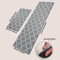 Alfombras De Cocina Antideslizantes Y Impermeables Con Almohadillado Ergonómico Para Reducción De Fatiga PVC - details 2
