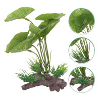 Plantas Artificiales Para Acuario Decoraciones De Terrario Pequeñas En Plástico Para Tanque De Peces Accesorios Para Acuario - details 6