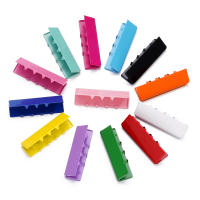 10pcs Conectores De Enlace Para Cuerda Y Cuero Capuchones De Colorido Crimp Para DIY Joyería Terminales De Cordón Hebilla De Abrazadera Herramientas De Metal - details 0