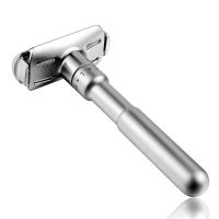 Afeitadora De Seguridad Ajustable Para Hombres Doble Lámina Corte Suave Para Rostro Y Cuerpo Eliminación De Vello Bajo 1-6 - details 1