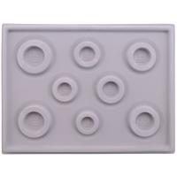 Tablero de Diseño de Cuentas 2Pcs para Joyería DIY Organizador de Cuentas para Collares y Pulseras Tablero de Flocación de Cuentas Producto Normal - details 1