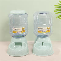 Alimentador Automático Para Mascotas Gran Capacidad Tazón De Alimento Para Perro Y Gato Suministros Para Mascotas Verde Gris Azul - details 7