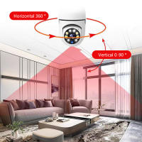 Bulbo De Vigilancia Wifi E27 Cámara De Seguridad Inteligente Con Visión Nocturna Y Seguimiento Automático De Humanos Zoom Digital 4X Monitoreo De Hogar Inteligente - details 3