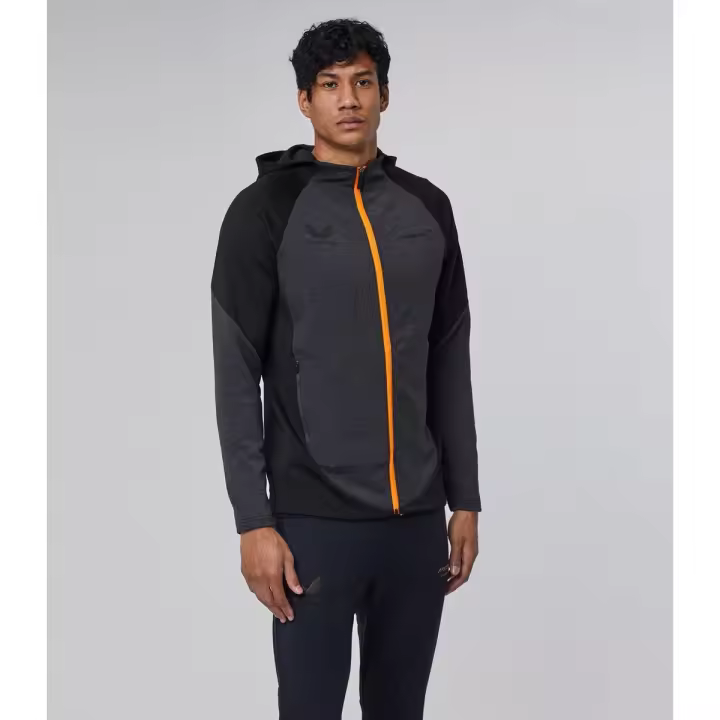 🏎️ Sudadera McLaren F1 para Hombre con Capucha y Cremallera Completa - Marca Castore 🏎️ - 1