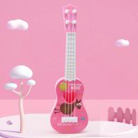 Ukulele Simulado Para Niños Guitarra Juguete De Música Instrumento De Enseñanza Puzzle Musical Adecuado Para Edades 3-12+ - details 5