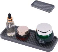 Small Silicone Sink Tray Silicone Kitchen Sink Organizer Trays Sponges Holder Washing Up Liquid Tray for Soap Dispenser Sink Storage Rack - details 2