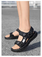 Par De Zapatos Casuales Para Hombre Moda Verano Resistente Al Desgaste Sandalias Deportivas Trendy Para Playa Y Uso Diario Talla Unida Material Superior De Tela Y Suela EVA - details 11