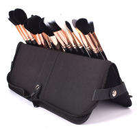 Bolsa De Maquillaje Plegable Para Viaje Con 29 Agujeros Organizador De Herramientas De Cosméticos Para Mujeres Estuche De Cosméticos Doble Capa De Nylon Impermeable - details 3