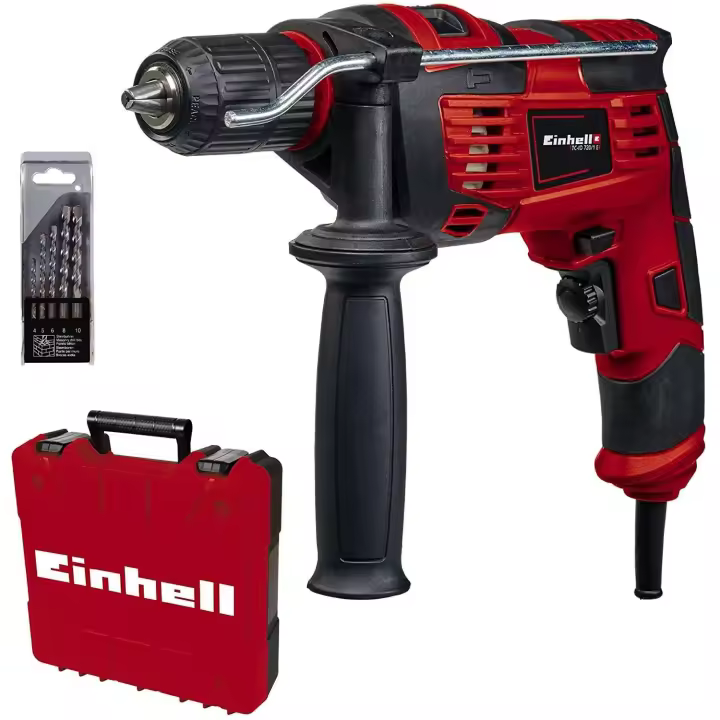 Einhell Kit Taladro percutor TC-ID 720/1 E 720W - 1