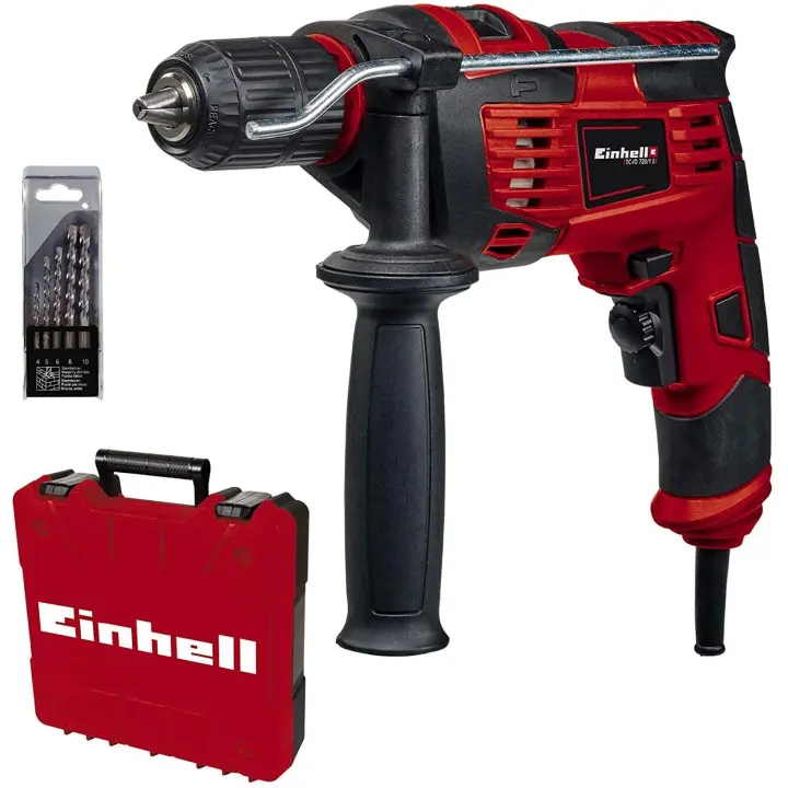 Einhell Kit Taladro percutor TC-ID 720/1 E 720W - 1