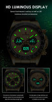 Reloj De Pulsera LIGE Top Brand Luxury FOXBOX Para Hombre Con Calendario Fecha Doble Mostrador Digital Luz Resistente Al Choque Reloj De Mano Luminoso Resistente Al Agua - details 7