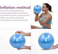 25cm Bola de Pilates a prueba de Explosiones Bola de Núcleo de Yoga Balón de Gimnasio de Ejercicio de Balance Interior Para Fitness Equipo de Pilates Pelota de Fitness-Yx - details 1