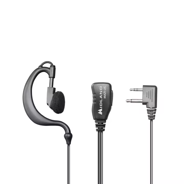 Midland C1306 - MA-21 LKi solapa con auricular ajustable - 1