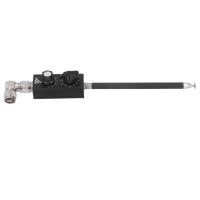 Antena De Banda Completa Ajustada QRP Antena De Radiofrecuencia QRP Antena De Onda Corta FM Aviación UV Para Recepción Material Aleación De Aluminio Acero - details 1