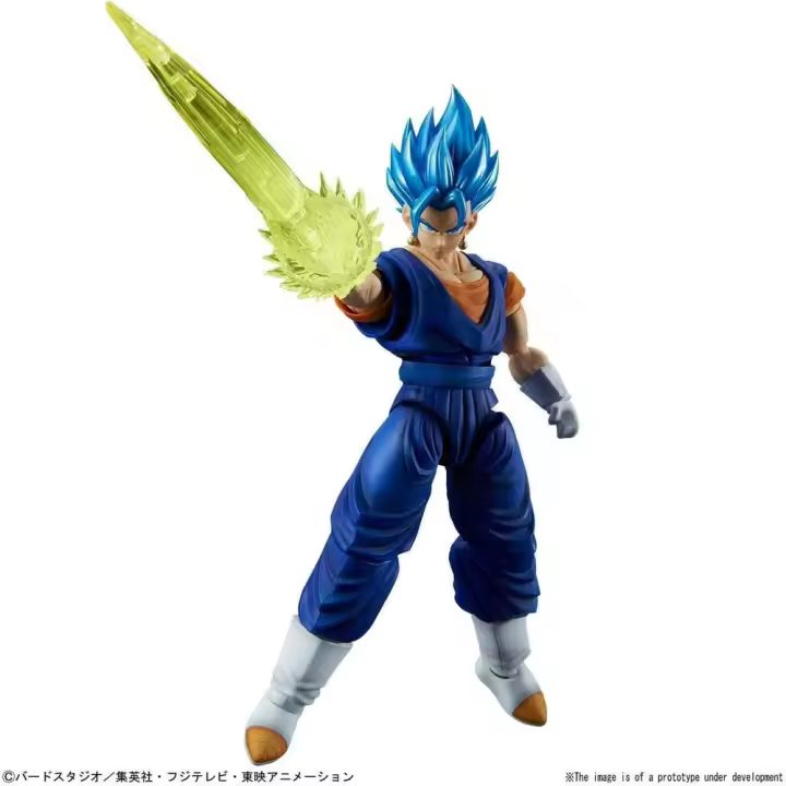 Figura bandai hobby dragon ball super saiyan god super saiyan vegetto model kit - 1