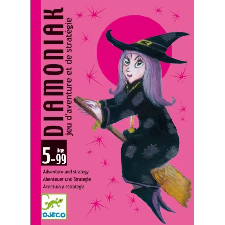 MARCA DJECO JUEGO DE CARTAS DIAMONIAK. JUEGO DIVERTIDO DE ESTRATEGIA PARA TODA LA FAMILIA - 1