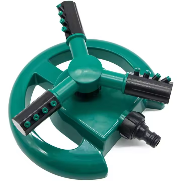 360 Degree Rotating Water Sprinklers for Lawns Grass Aerator Lawn & Garden Watering Equipment for Garden Plants Lawn Watering Lawn Irrigation - 1