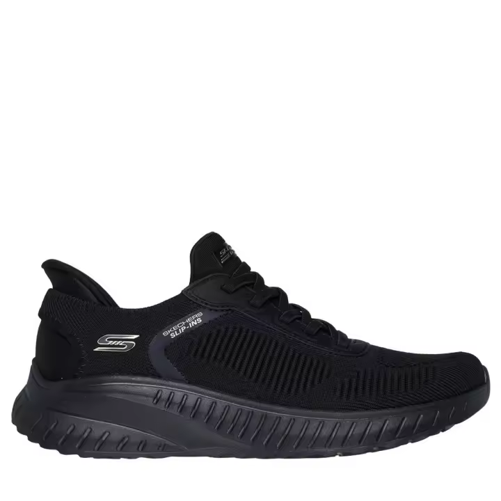 Skechers Deportiva Mujer SLIP-INS BOBS SQUAD CHAOS Tejido Negro - 1