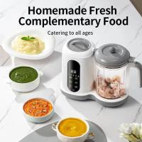 Procesador de alimentos para bebés, vaporizador de alimentos para bebés | 1000ml, 3 velocidades, ultra silencioso | Ideal para purés y lactancia básica - details 10