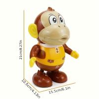Muñeco De Musica LED Para Niños Juguete Musical De Gorila Bailarín Con Luz Electrónico DJ De Música Y Luminosidad Juguetes Lindos Para Niños - details 1