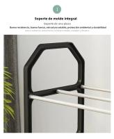 Rack De Zapatos Moderno Y Espacioso De 4 Capas Organizador De Espacio Para Sala De Estar Material PP No Requiere Assembly - details 5
