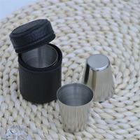Juego De Cristales Portátiles Para Vino Y Whisky De Acero Inoxidable De 30ml Con Estuche Prácticos Para Exterior Y Viajes - details 5